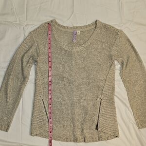 Alya Knit Scoop Neck Sweater Medium